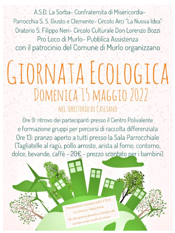 Giornata Ecologica versante di Casciano a cura di ASD La Sorba