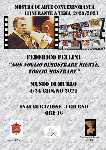 Federico Fellini "Non voglio dimostrare niente voglio mostrare"