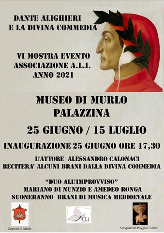 Dante Alighieri e La Divina Commedia  mostra d'arte contemporanea